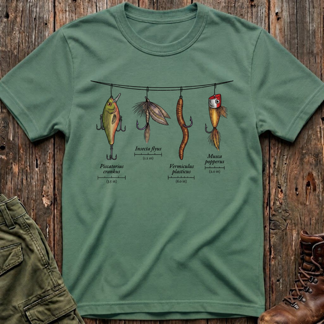 Pick Your Weapon Lures T-Shirt