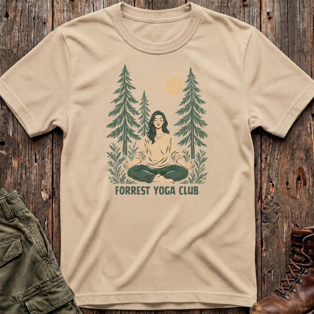 Womens Forrest Yoga Club T-Shirt