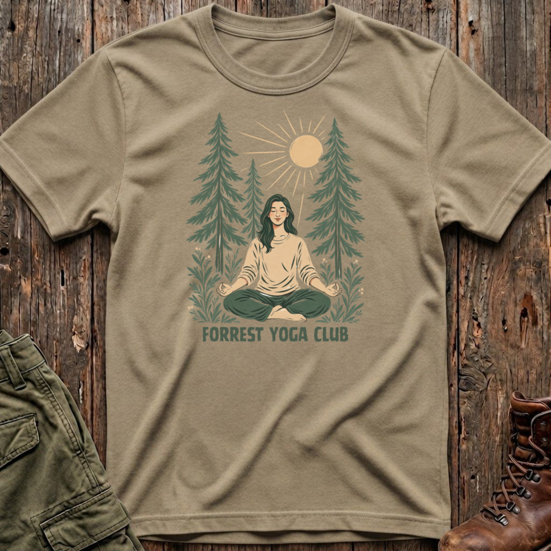 Womens Forrest Yoga Club T-Shirt