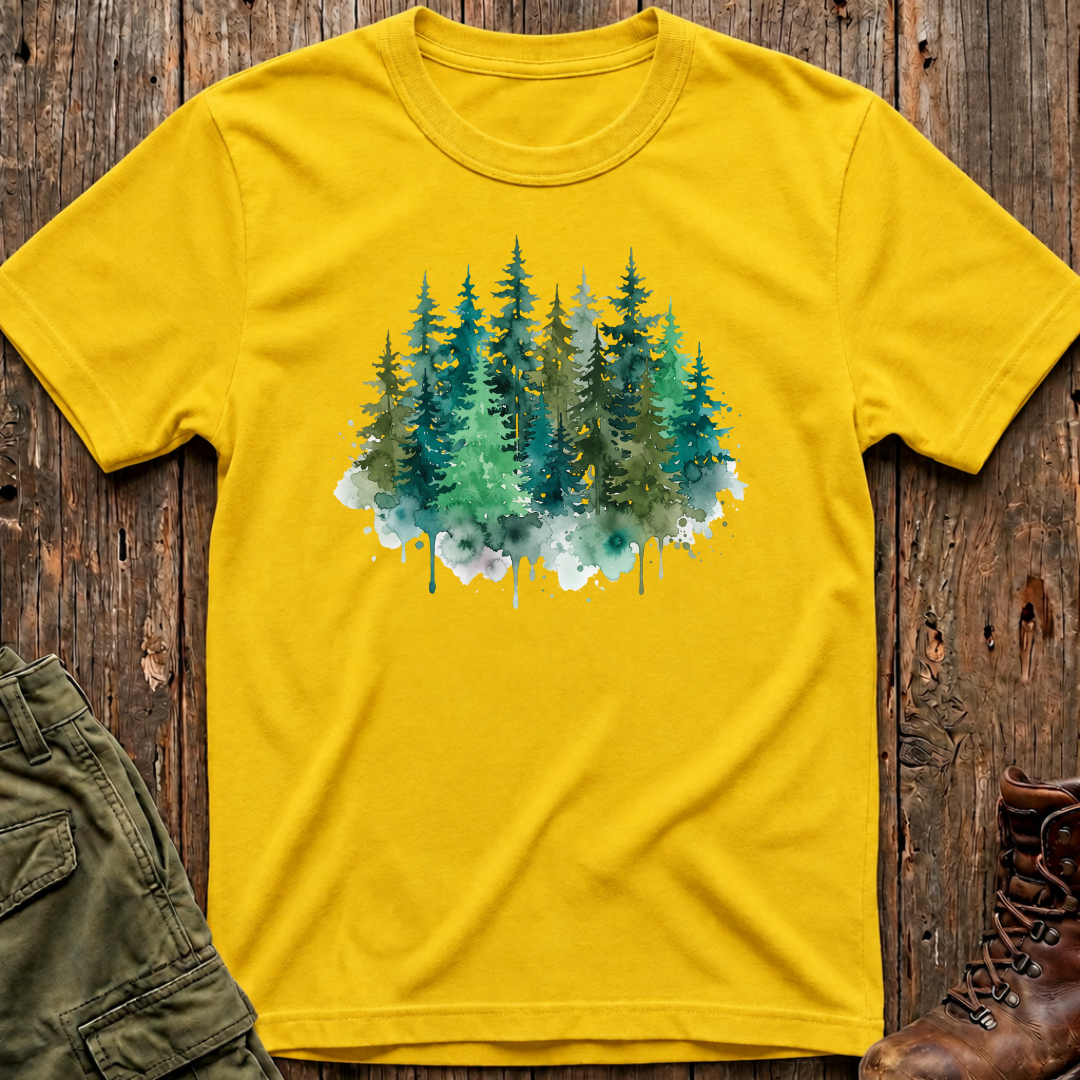 Watercolor Forrest T-Shirt